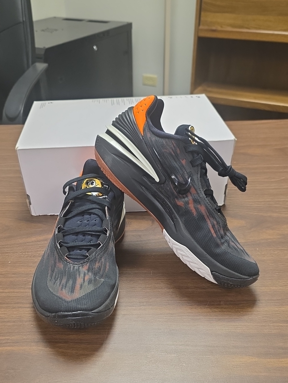 Nike Air Zoom GT Cut 2 TB Promo University Black Orange DJ6015-004 Women's 9 - Picture 2 of 11